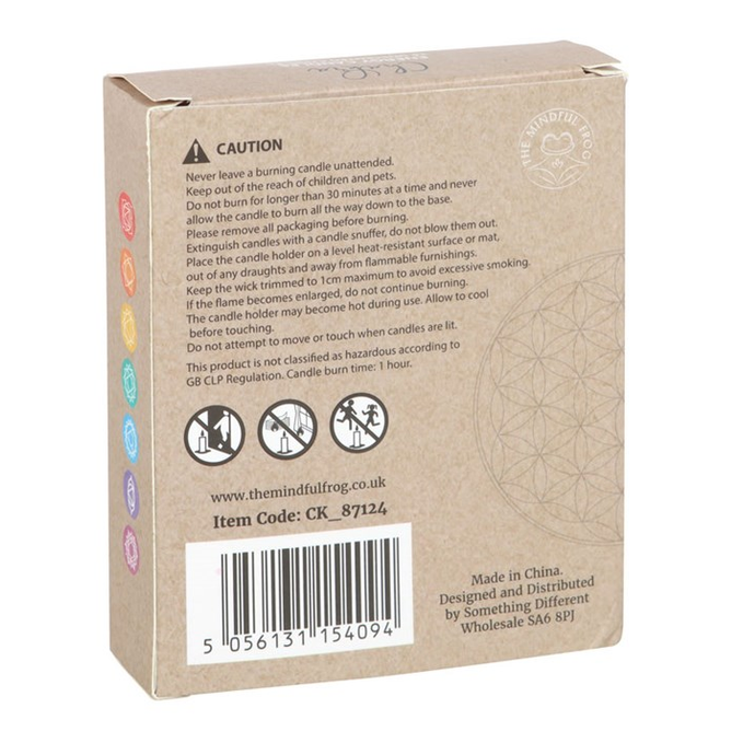 Eleanoras Chakra Energy Pack Of 14 Unscented Candles Candles