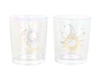 Eleanoras Iridescent Sun & Moon Candle Holders Candle Holders