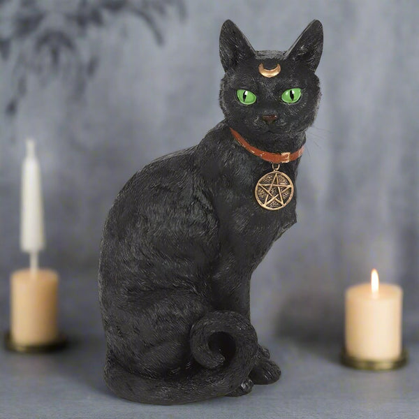 Eleanoras Sitting Black Cat Figure Figurines & Sculptures