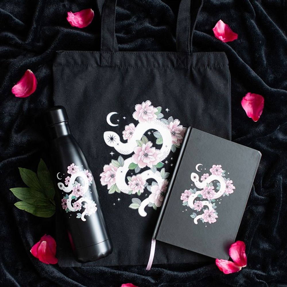 Eleanoras FLORAL SNAKE METAL WATER BOTTLE Bottles & Flasks