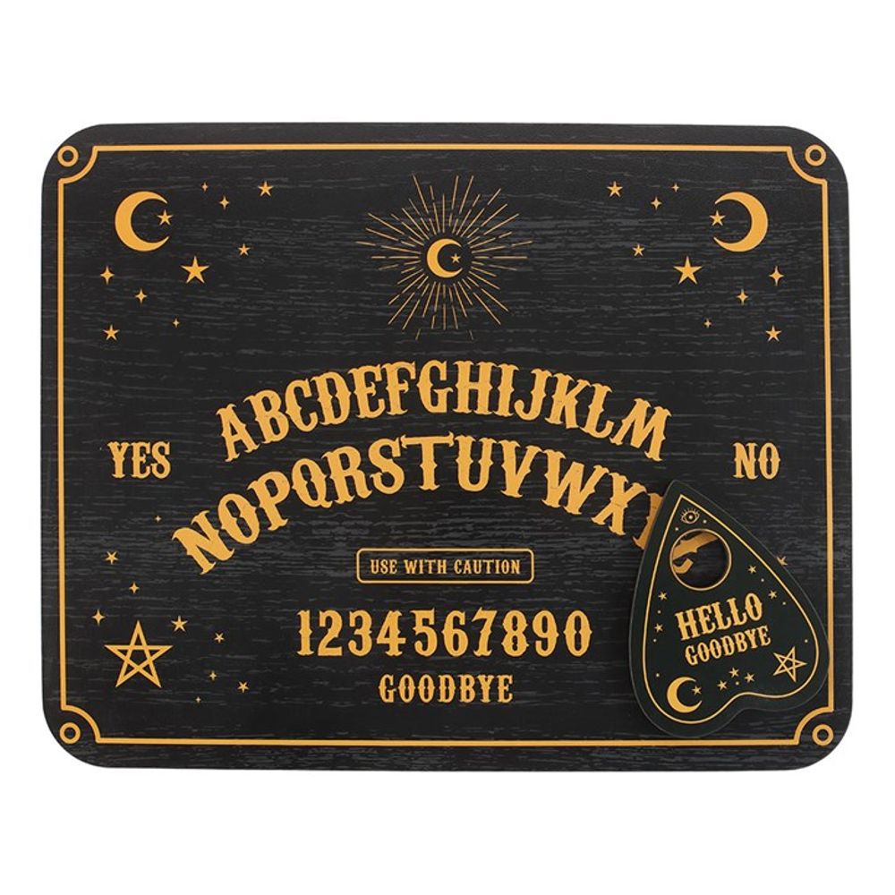 Eleanoras BLACK TALKING BOARD WITH PLANCHETTE 
