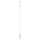 Eleanoras Love Rose Quartz Crystal Chip Potion Bottle Necklace Jewellery