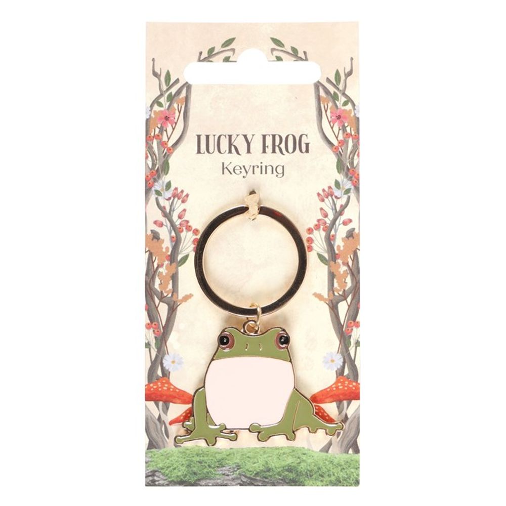 Eleanoras Lucky Frog Keyring Keyrings