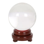 Eleanoras CRYSTAL BALL WITH STAND 15cm 
