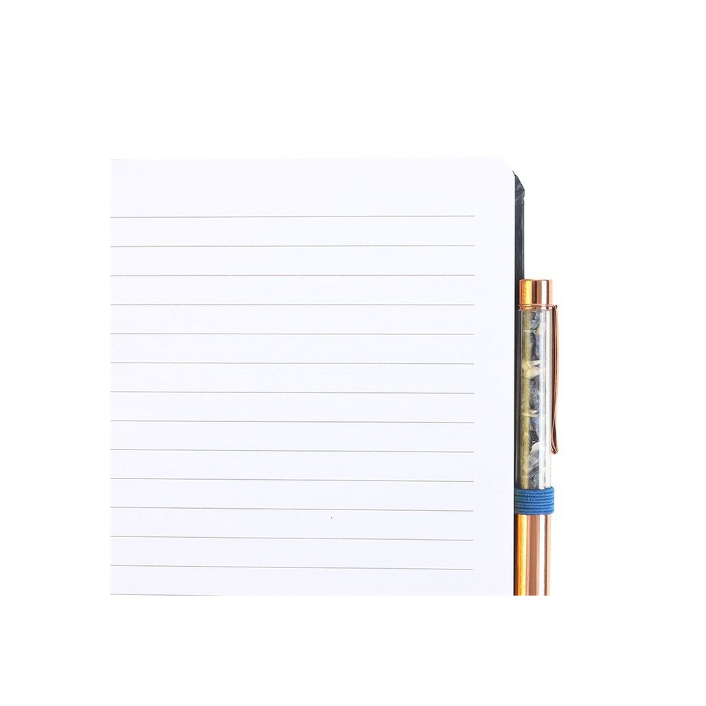 Eleanoras Night Owl Journal With Sodalite Pen Notebooks & Journals