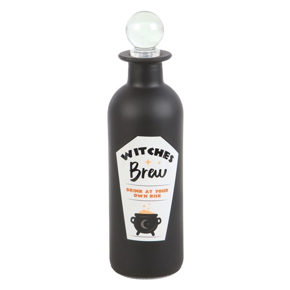 Eleanoras Witches Brew Decorative Glass Potion Bottle 