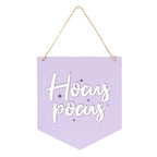 Eleanoras Hocus Pocus Purple Hanging Sign Signs & Plaques