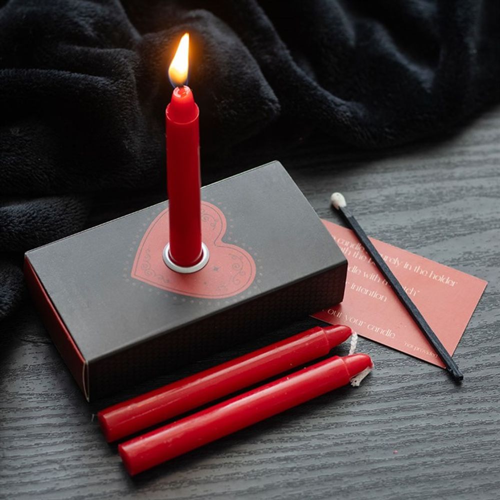 Eleanoras Set Of 3 Love Spell Candles In A Box Spell Candles