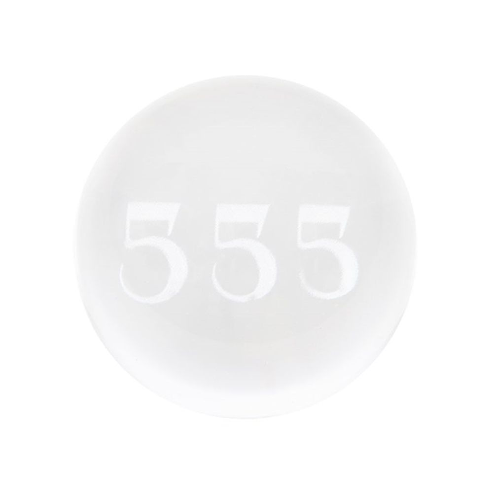 Eleanoras 555 Angel Number Crystal Ball 