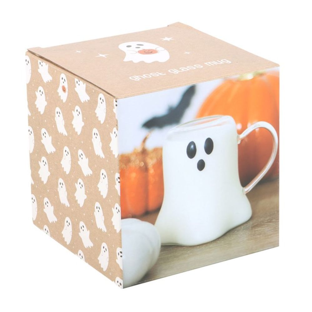 Eleanoras Ghost Shaped Glass Mug Mugs