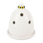 Eleanoras White Beehive Incense Cone Holder Incense Holders