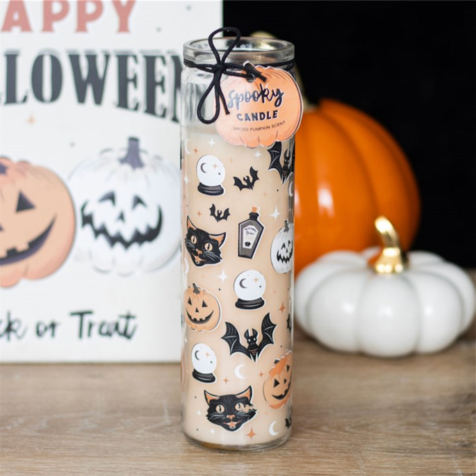 Eleanoras SPOOKY SPICED PUMPKIN TUBE CANDLE Candles