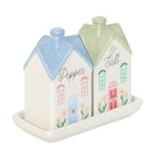 Eleanoras PASTEL HOUSE SALT AND PEPPER SHAKERS 