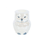 Eleanoras Owl Shaped Iridescent Oil Burner Oil Burners
