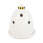 Eleanoras White Beehive Incense Cone Holder Incense Holders