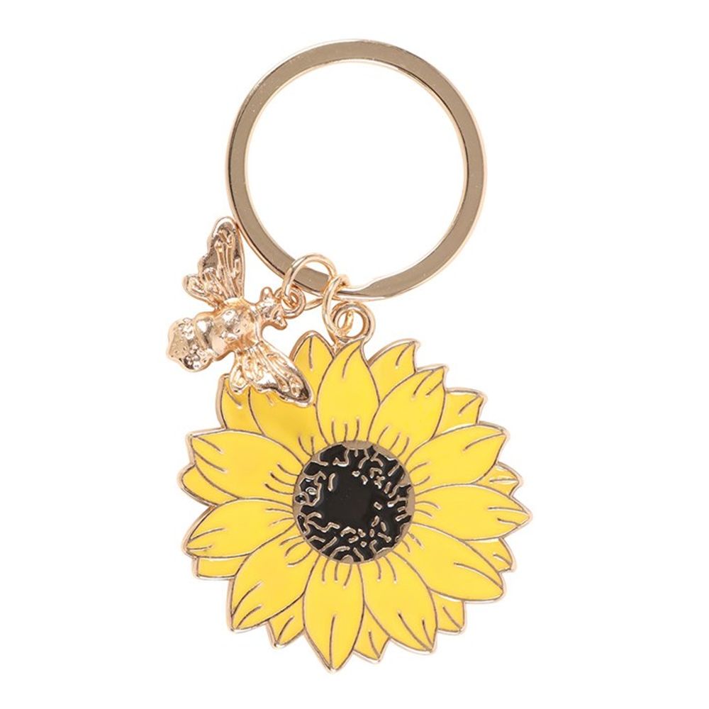 Eleanoras You Are My Sunshine Sunflower Keyring Keyrings