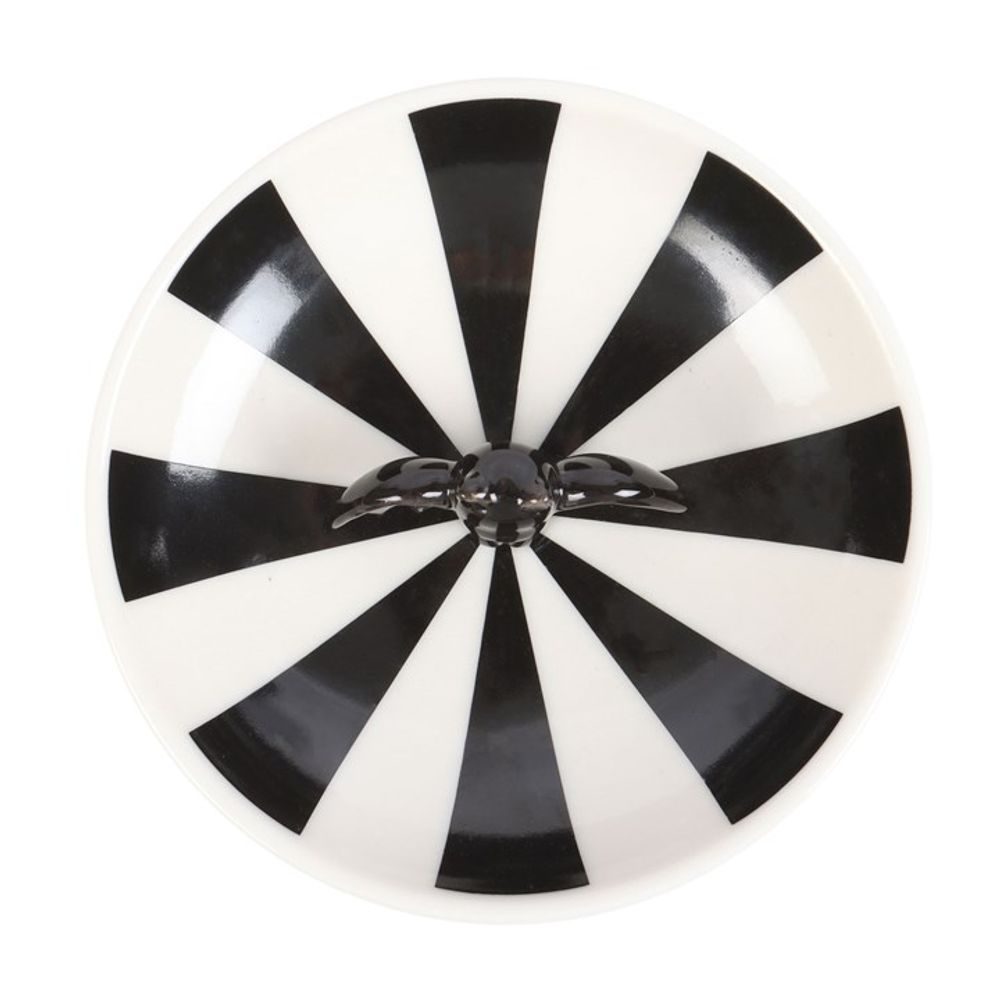 Eleanoras Striped Bat Trinket Dish Jewellery Storage