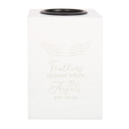 Eleanoras Feathers Appear Angel Wing Tealight Holder Candle Holders