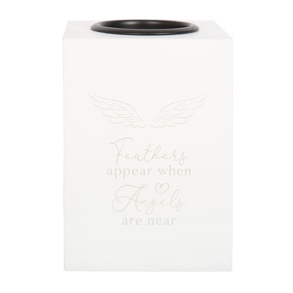 Eleanoras Feathers Appear Angel Wing Tealight Holder Candle Holders