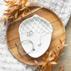 Eleanoras Autumn Acorn Dish Trinket Dishes