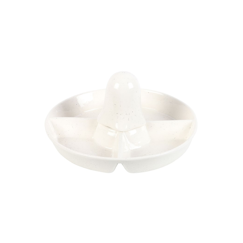 Eleanoras Ghost Chip & Dip Snack Dish 