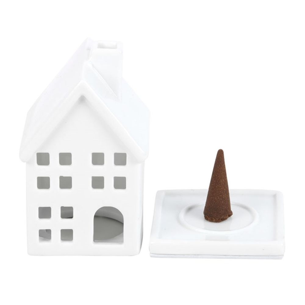 Eleanoras White House Incense Cone Holder Incense Holders