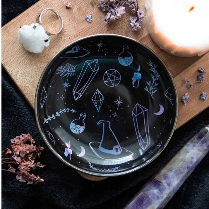 Eleanoras Crystal Witch Trinket Dish Trinket Dishes