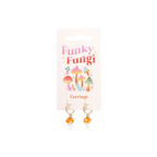 Eleanoras Orange Mushroom Dangle Earrings Jewellery