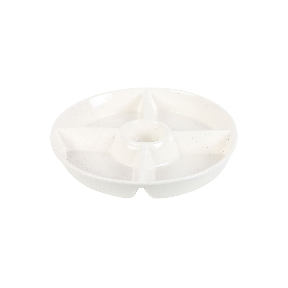 Eleanoras Ghost Chip & Dip Snack Dish 