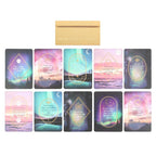 Eleanoras Ethereal Affirmation Cards With Wooden Stand 