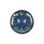 Eleanoras Midnight Moth Round Trinket Dish Jewellery Storage