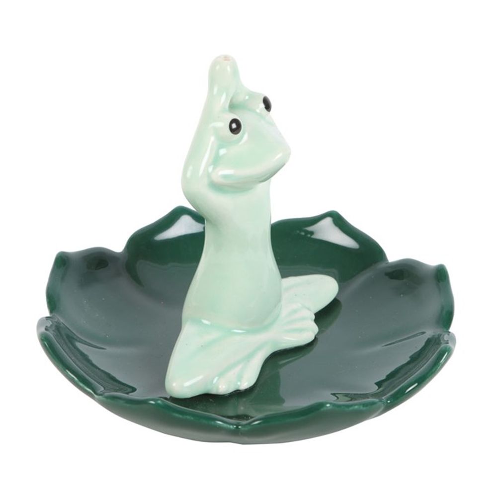 Eleanoras YOGA FROG INCENSE STICK HOLDER Incense Holders