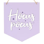 Eleanoras Hocus Pocus Purple Hanging Sign Signs & Plaques