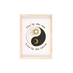 Eleanoras Yin Yang Framed Wall Art Print Framed Prints