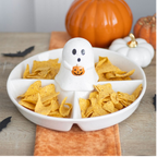 Eleanoras Ghost Chip & Dip Snack Dish 