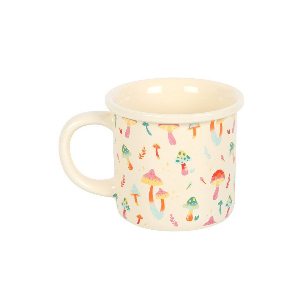 Eleanoras Funky Fungi Mushroom Print Mug Mugs