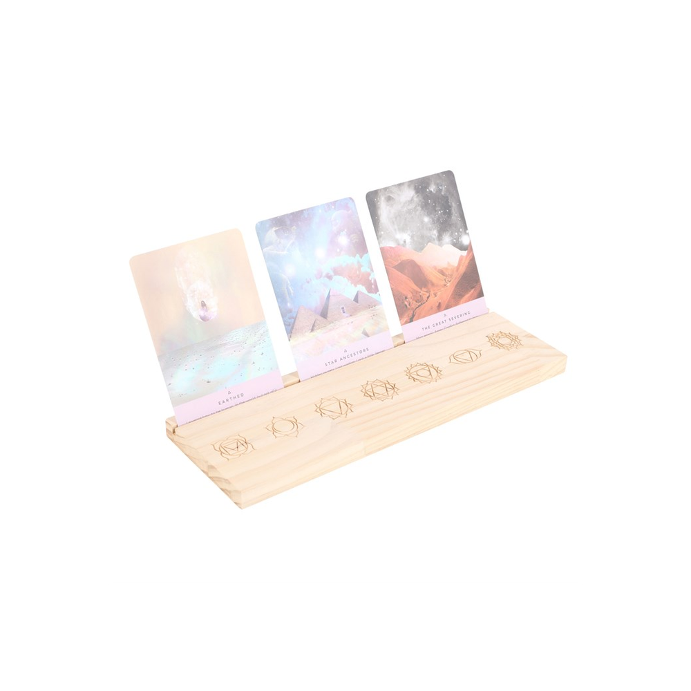 Eleanoras Natural Seven Chakras Tarot Card Stand 