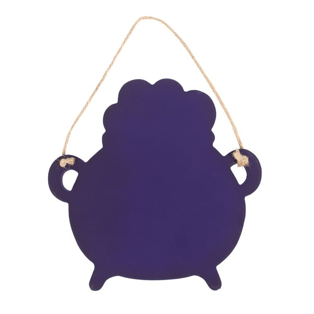 Eleanoras Hocus Pocus Cauldron Shaped Sign Signs & Plaques