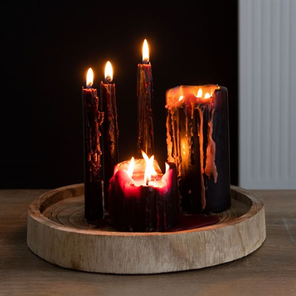 Eleanoras Set Of 4 Vampire Tears Candles Candles