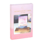 Eleanoras Ethereal Affirmation Cards With Wooden Stand 
