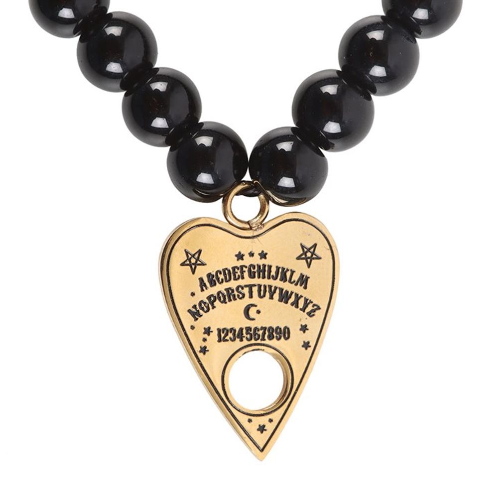 Eleanoras Talking Board Planchette Beaded Charm Bracelet Jewellery