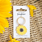 Eleanoras You Are My Sunshine Sunflower Keyring Keyrings