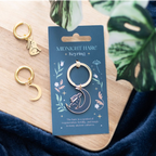 Eleanoras Midnight Hare Keyring Keyrings