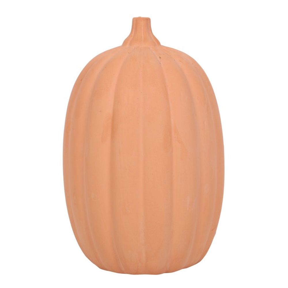 Eleanoras Terracotta Pumpkin Ornament 23cm 