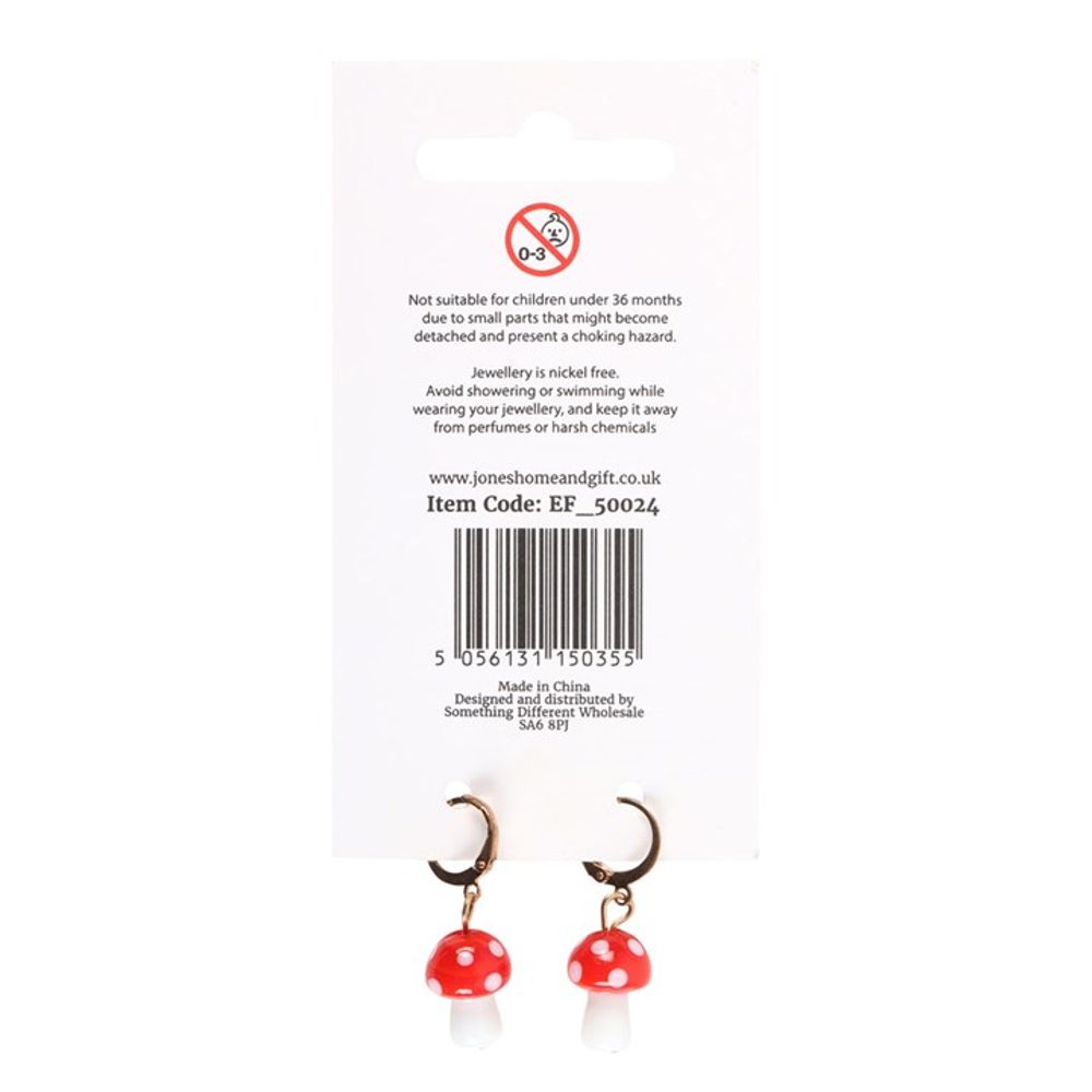 Eleanoras Toadstool Dangle Earrings Jewellery