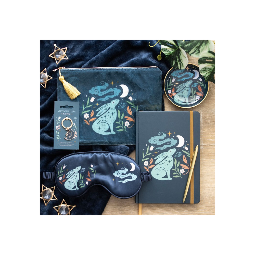 Eleanoras Midnight Hare Keyring Keyrings