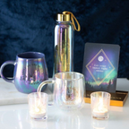 Eleanoras You Are Made Of Magic Iridescent Double Walled Glass Mug Mugs