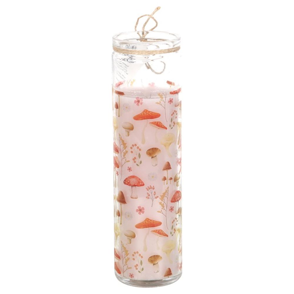 Eleanoras Mushroom Print Enchanted Forest Tube Candle Candles