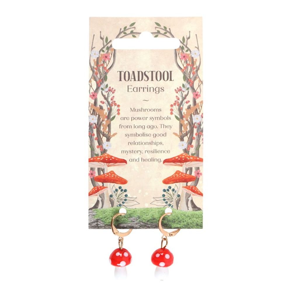 Eleanoras Toadstool Dangle Earrings Jewellery