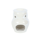 Eleanoras Owl Shaped Iridescent Oil Burner Oil Burners